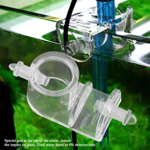 AQUARIUM Vvikizy clip de tube d'aquarium Clip de tuyau d'aquarium en acrylique, support de Tube de réservoir, pince animalerie vegetale