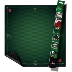 Tapis de jeu 40x60 cm vert belle qualité pour joueurs de cartes Belote Tapis de jeu 40x60 cm vert belle qualité pour joueurs de cartes Belote