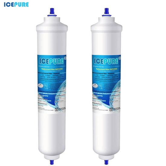 Microfilter 3X DA2010CB - Filtro d'Acqua per frigoriferi Samsung DA29-10105J - HAFEX/Exp/LG 5231JA2010B - 3890JC2990A / Wpro - Whirlpool USC100