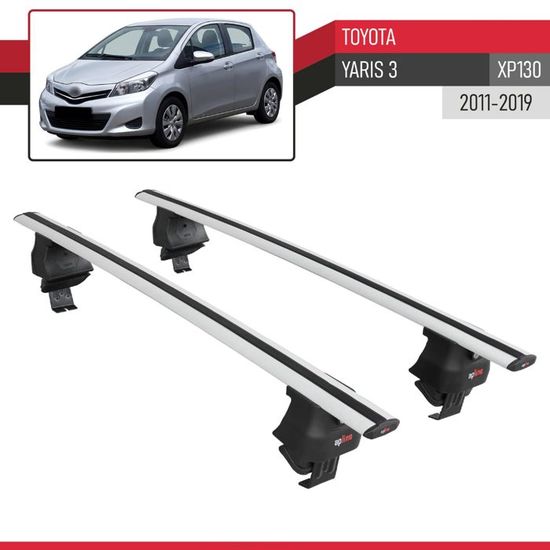 Porte Vélo Menabo XP130 Porte-vélos Arrière Menabo Toyota Yaris VITZ - Support 3 Vélos Capacité 45kg Acier Porte Vélos 3 Vélos