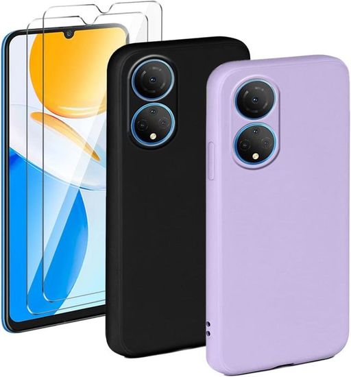 2x Verre Trempé Pour Honor X5c Plus (6.74") - Protection 9H Anti-rayures, Pose Facile Sans Bulles - 9