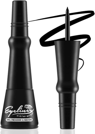 Apooliy Wasserfester Eyeliner-Stift – Langanhaltend, Hochpigmentiert In Schwarz, Braun, Weiß – Perfekt Für Anfänger