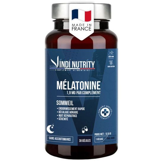 Complément Alimentaire Sommeil Vitavea - Mélatonine 1.9mg - Fortement Dosé - Neuf
