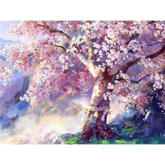 5D Kit De Peinture Diamant Fille Africaine Abstraite Diy Broderie