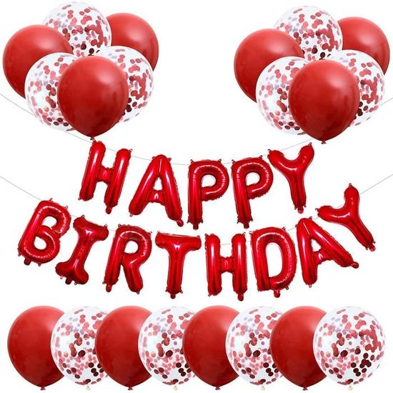 Toile De Fond Anniversaire Enfant 100x150cm - Thème Dessin Animé Rouge/Blanc - Décoration Fête