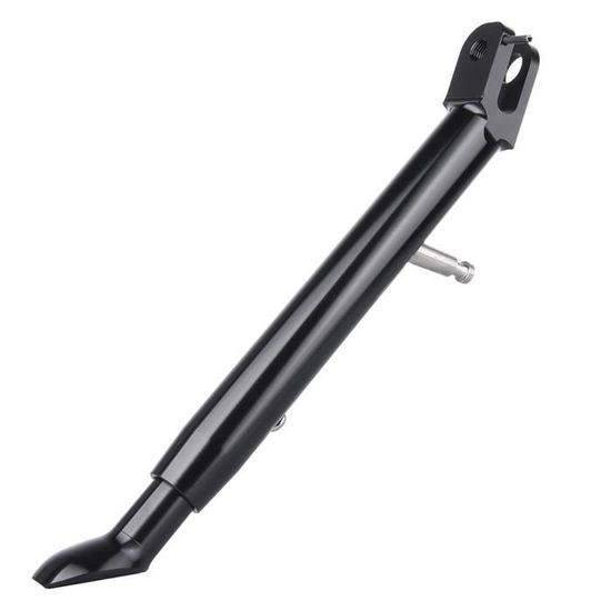 Béquille Latérale Moto Universelle En Métal - Longueur Réglable 14-24cm - Avec Socle à Ressort, Facile à Installer