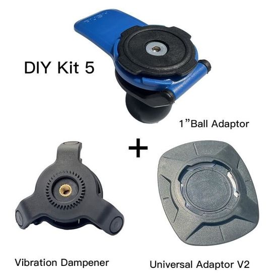 Lot De 4 Adaptateurs Universels Pour Support Vélo - Noir, Avec 8 Vis, Compatible Wahoo & Autres