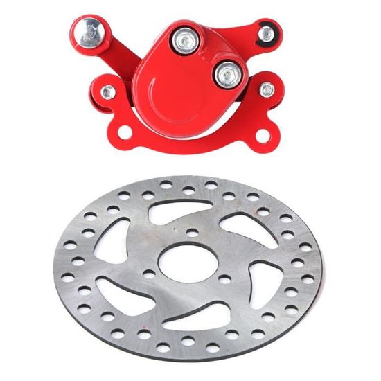 Étrier De Frein à Disque 120 Mm Pour Scooter/moto 43-49cc – Métal Haute Résistance, Rouge Ou Argent