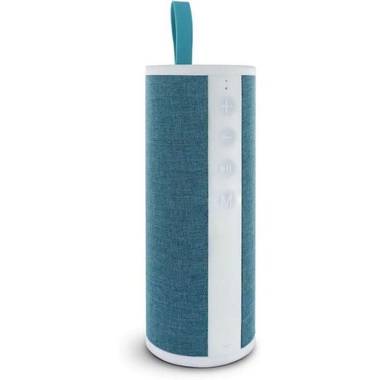 Metronic 477097 - Altoparlante portatile Xtra Color Bluetooth, 3 W, con bassi potenti, porta microSD MP3 e 15 ore di autonomia, colore: Grigio