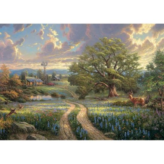 Puzzle Cutouts Madère 1000 pièces - Baie avec végétation à Madère