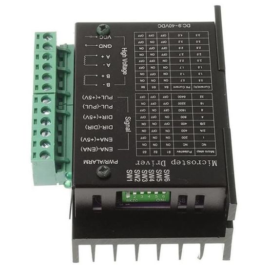 Driver Motore Passo-Passo TB6600 - 3 Pezzi Controller Ibrido 4A 9-42V Per Nema 17, 23, 34 - Ideale Per CNC E Robotica - Foto 11
