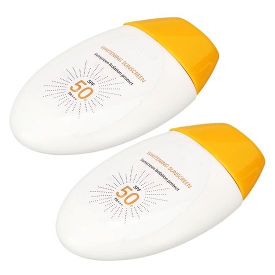 CHN crème solaire pour le visage Crème Solaire SPF50, Haute Protection Solaire, Hydratante