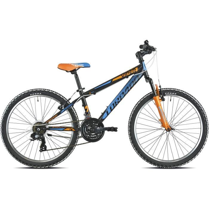 TORPADO VTT semi rigide Viper 24 cadre acier 21 vitesses SHIMANO Cdiscount Sport