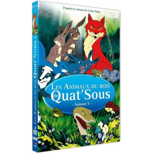 Dvd Les Animaux Du Bois De Quatsous Saison 1 En Dvd Dessin