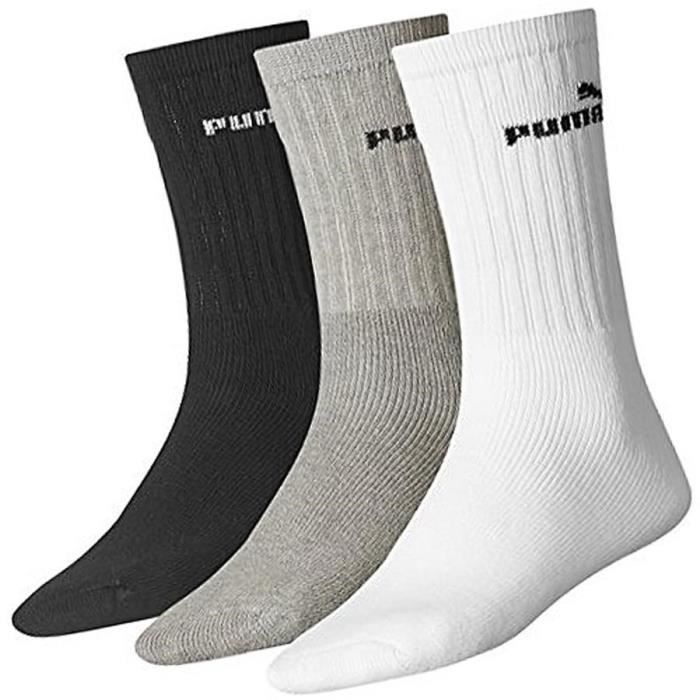 Lot de 6 paires de chaussettes Puma multicolore