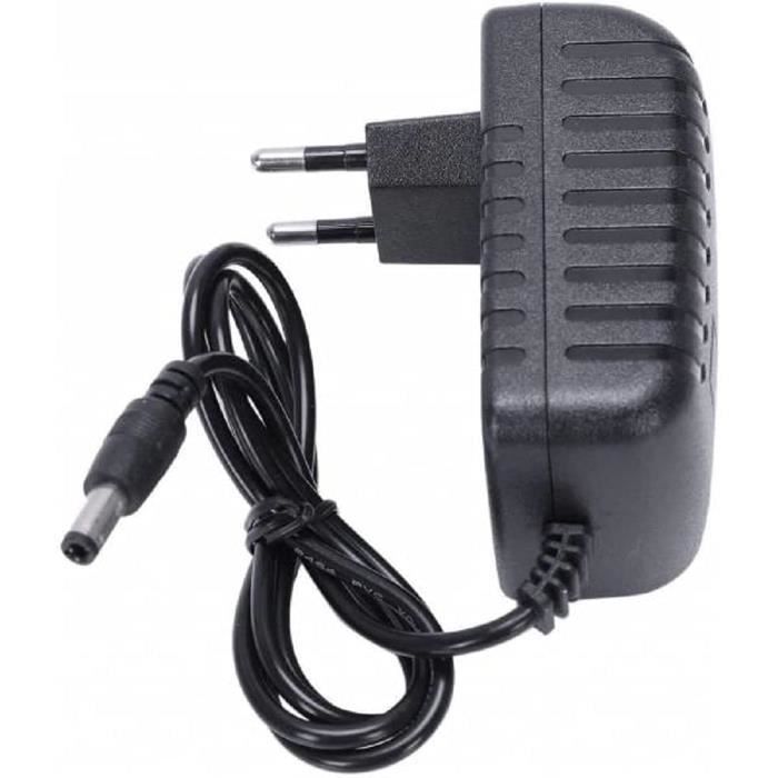 Adaptateur Secteur 12V TopChargeur Pour KORG KAOSS Pad KP2/KP3 - 220V Vers 12V - Câble 110cm - Polarité + Centre