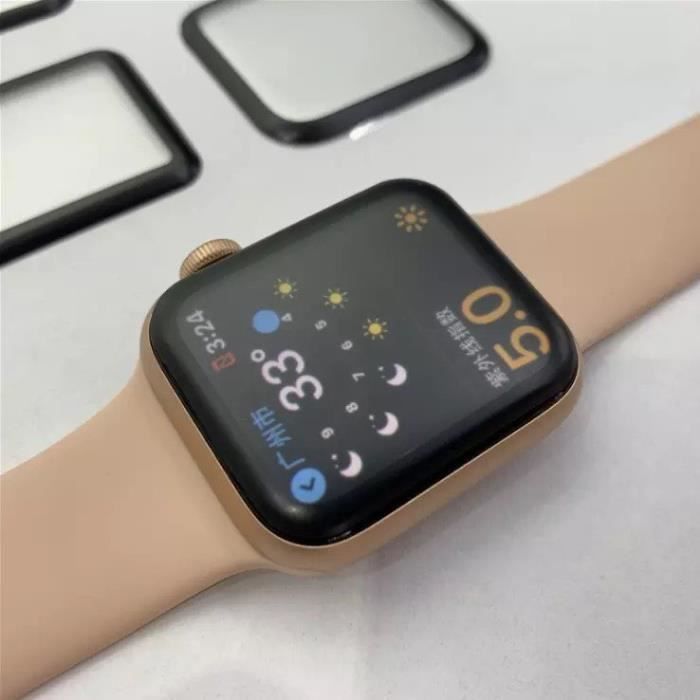 Verre trempé Apple Watch SE 44mm protection intégrale Apple Watch SE 44mm