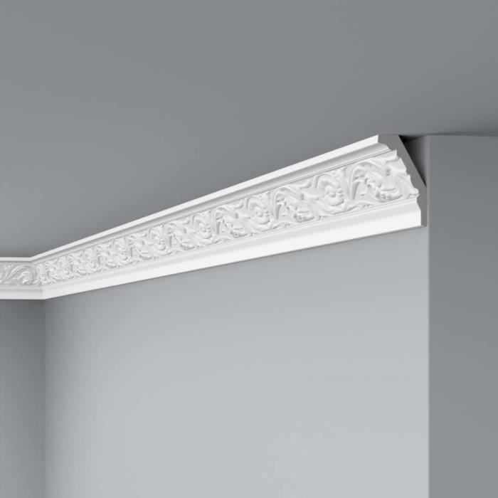 Moulure E25 Polystyrène DECOFLAIR (80 mm x 50 mm) - NMC