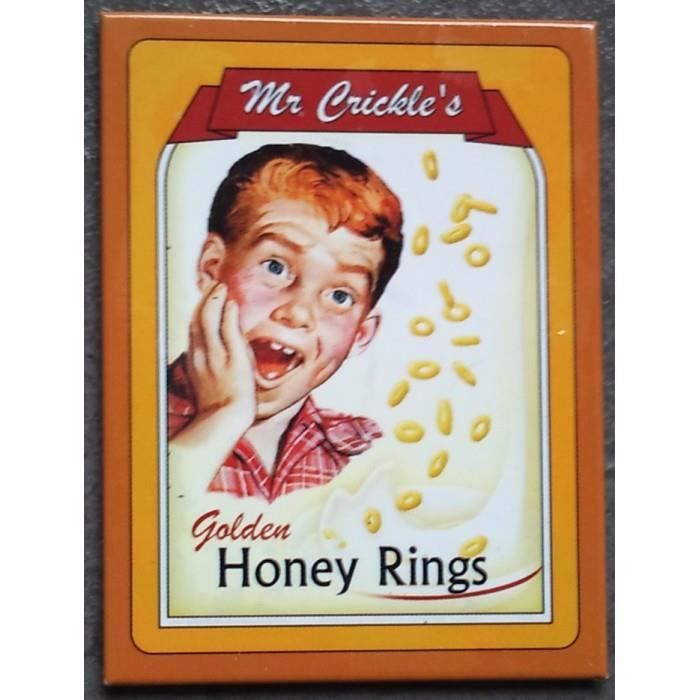 magnet 6x8cm mr krickle s céréale deco cuisine frigo
