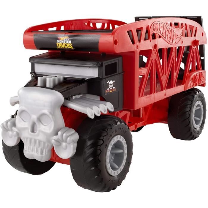 VEHICULE MINIATURE ASSEMBLE ENGIN TERRESTRE MINIATURE ASSEMBLE Hot Wheels Monster Trucks Transporteur pour contenir jusqu'&agr569