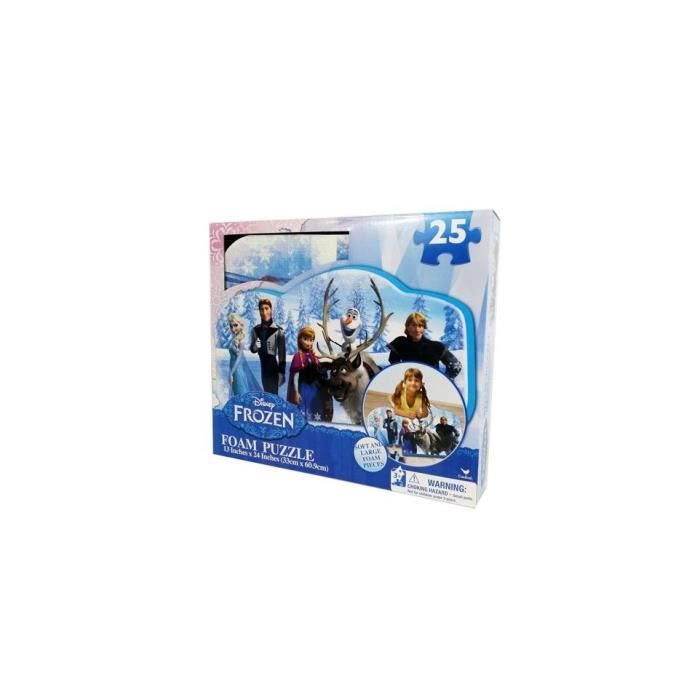 TAPIS PUZZLE TATAMIZ REINE NEIGES 25 PIECES 61X33 CM