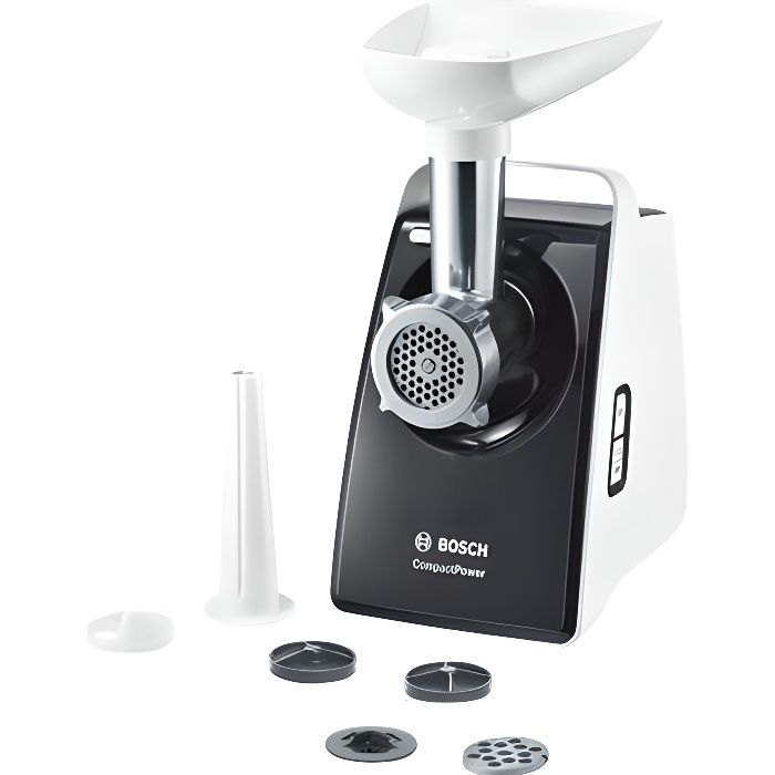 Bosch CompactPower MFW3612A Hachoir à viande 500 Watt blanc-gris