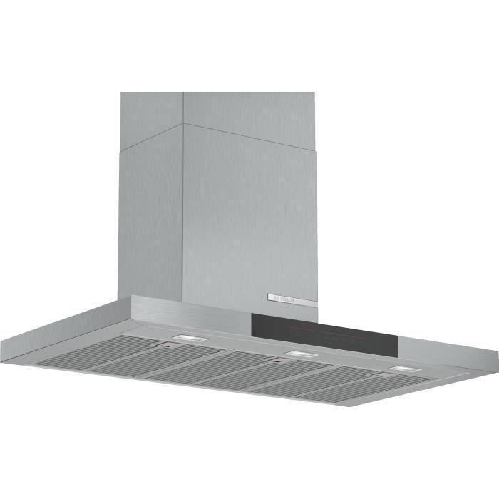 Bosch - hotte décorative murale 90cm 702m3-h inox - dwb97jp50