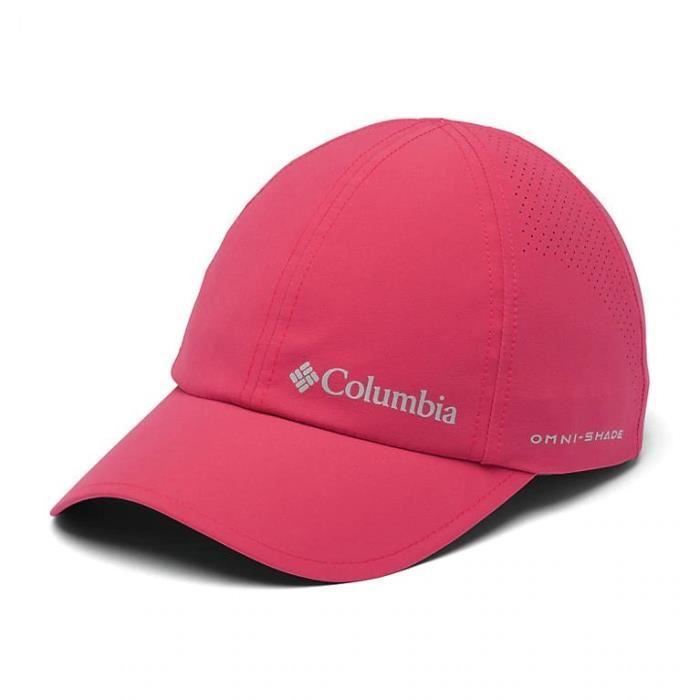 Silver Ridge iii ball cap rouge pink, casquette de randonnée.