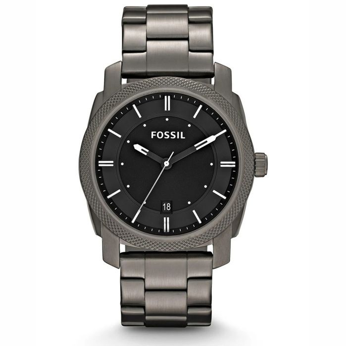 FOSSIL HOMME 42MM BRACELET & BOITIER ACIER INOXYDABLE QUARTZ MONTRE FS4774
