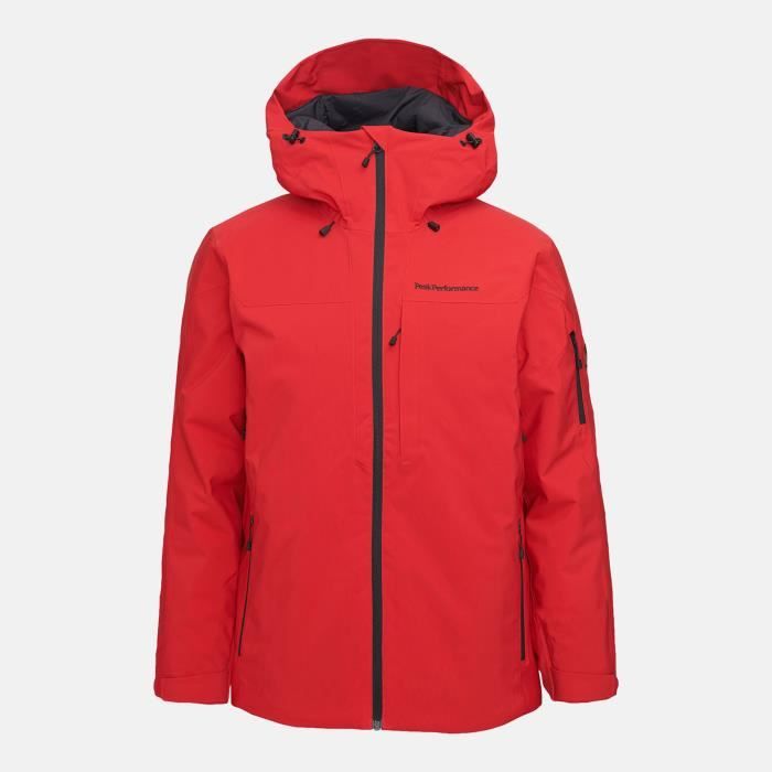 Veste De Ski/snow Peak Performance M Maroon Jacket The Alpine Homme