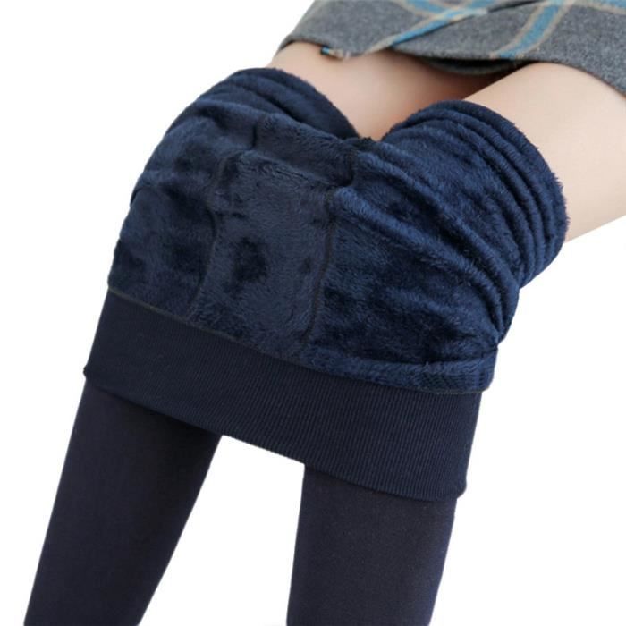 PANTALON,NORMOV Leggins Rechauffants Pour Femmes S 3XL - Type Navy