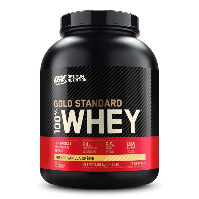 Gold Standard 100% Whey - French Vanilla Cream 2270g