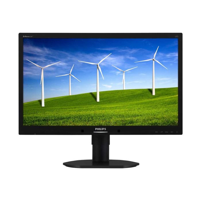 PHILIPS Ecran 220B4LPYCB - 22- - 1680x1050 - Dalle TN - DVI-D, VGA, DisplayPort - Noir texturé