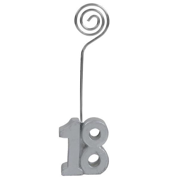 Marque-place anniversaire argent 18ans (x2) REF/4291