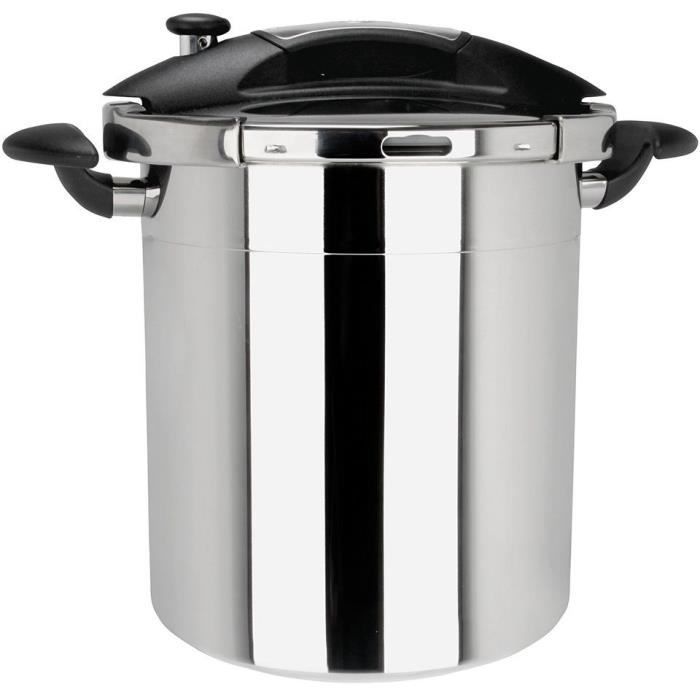 SITRAM 710481 autocuiseur sitraspeedo noir 13l inox induction