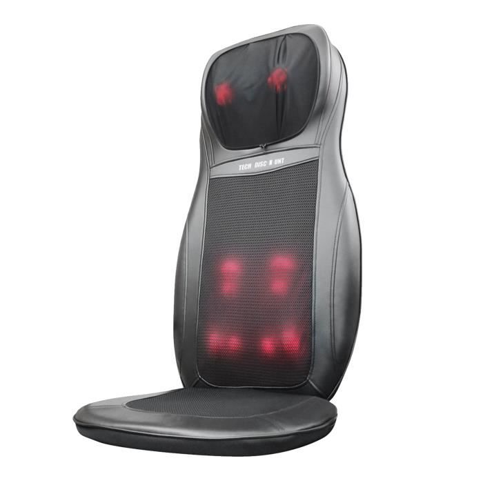 TD® HIGH-TECH & BIEN-ETRE ®Siège massant shiatsu- fauteuil massant multifonction 3 en 1-tête rotative