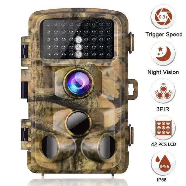 CAMPARK 4K 20MP Camera de Chasse 2.4\
