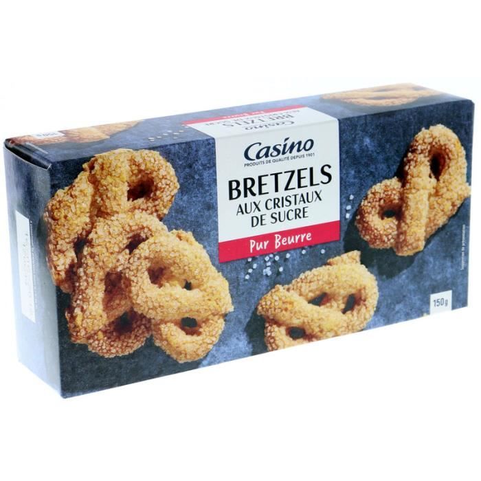 Bretzels au sucre 150 g