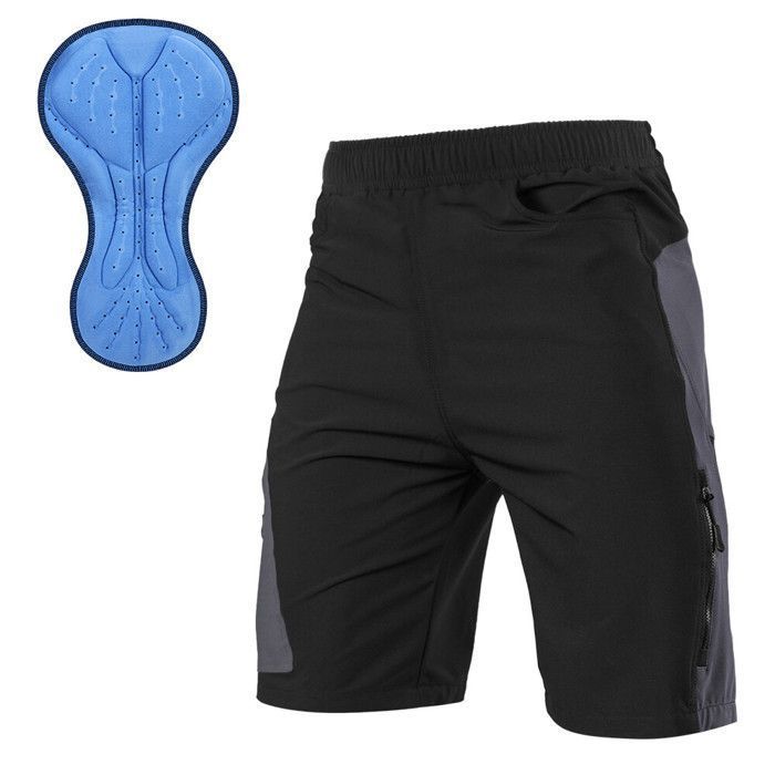 Short De Cycliste Voler Homme - Taille L - Noir Et Jaune - Occasion