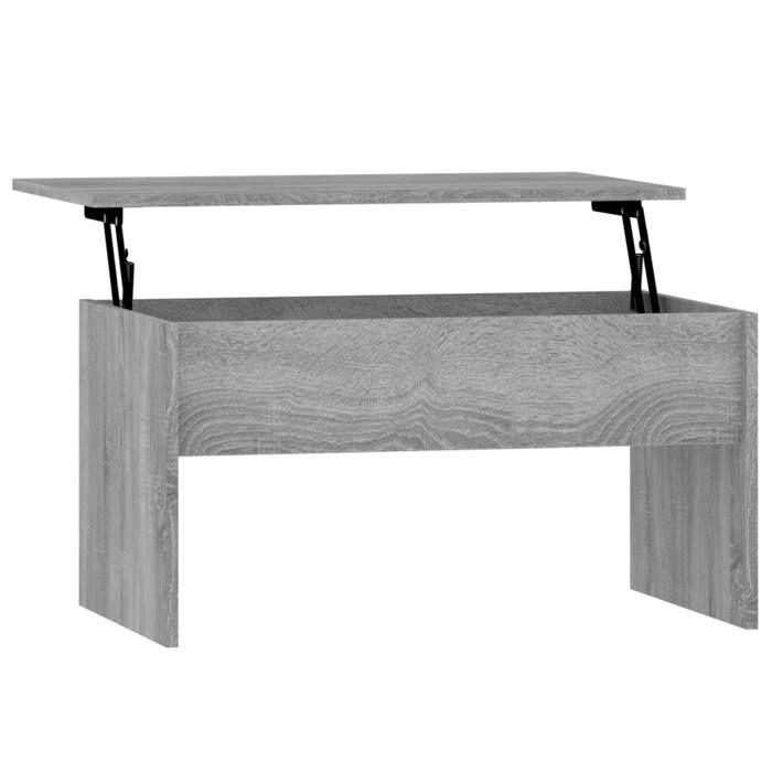 Table basse - SWEETY - sonoma Gris - 80x505x415 cm - bois dingénierie - Pour Salon - 819288