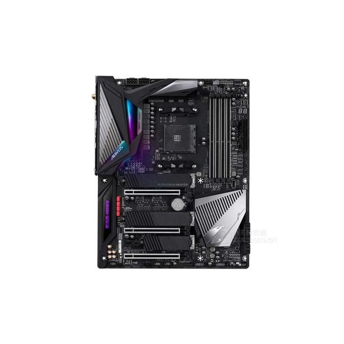 Carte mère GIGABYTE X570 AORUS MASTER AMD X570 Socket AM4 4xDDR4 SDRAM 128GB ATX - Gigabyte