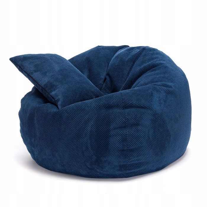 Pouf Poire Ecopuf - Fauteuil Canapé Coussin de Sol Pouf dintérieur/extérieur - Blue