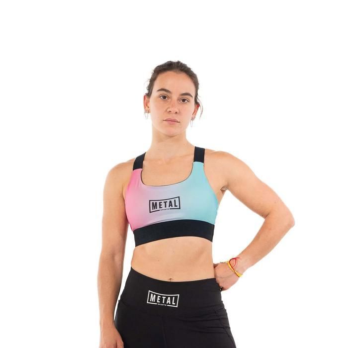 Brassière femme Metal Boxe Vice - multicolore