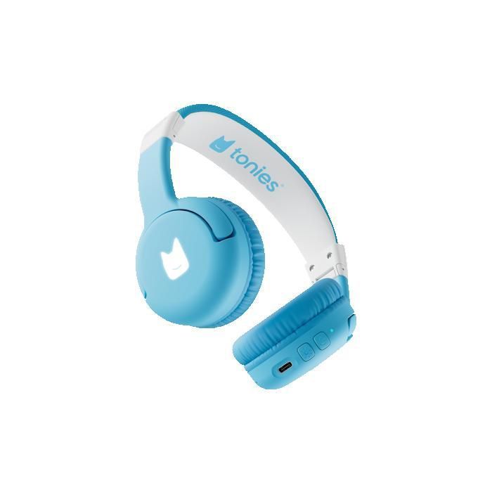 Casque Bluetooth - TONIES® - TONIES - Bleu ciel - Limiteur 85dB - 40h autonomie - Micro intégré