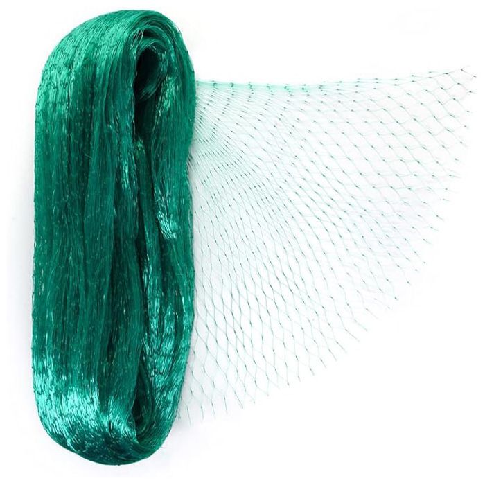 Filet de jardin pour plantes fruits légumes kit de filet anti-oiseaux clôture de jardin en maille de protection (vert 4 x 5 m)