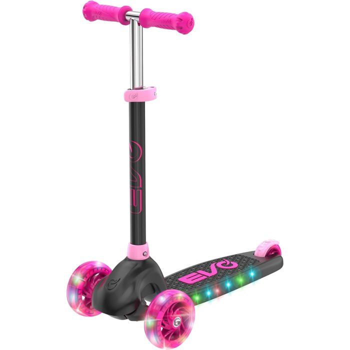 Trottinette enfant LIONELO Timmy - 3 Roues - LED Roulement - Hauteur réglable - Noir Orange - 49 Trottinette enfant LIONELO Timmy - 3 Roues - LED Roulement - Hauteur réglable - Noir Orange - 49