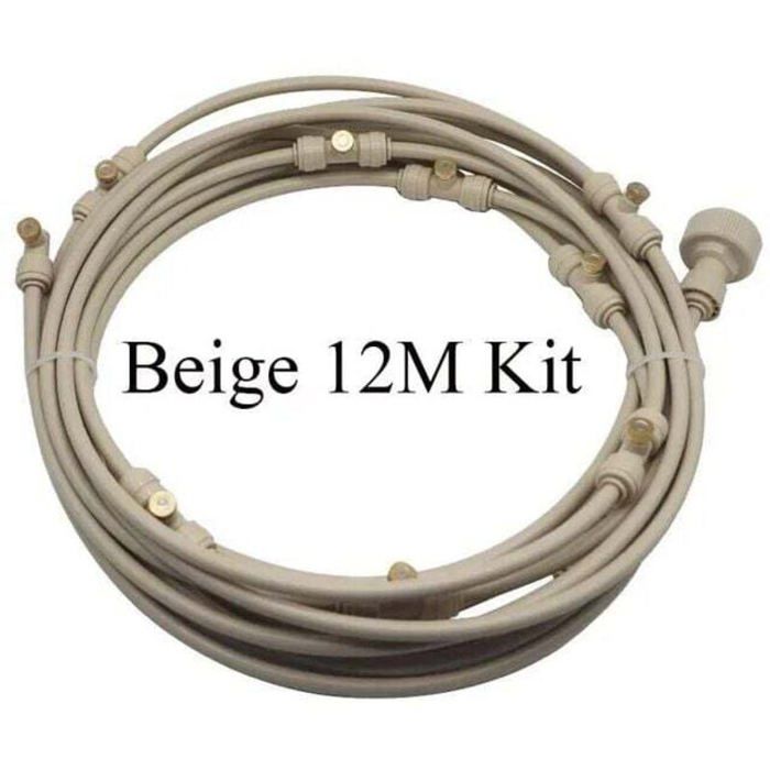 Ventilateur brumisateur extérieur système refroidissement 6–18m