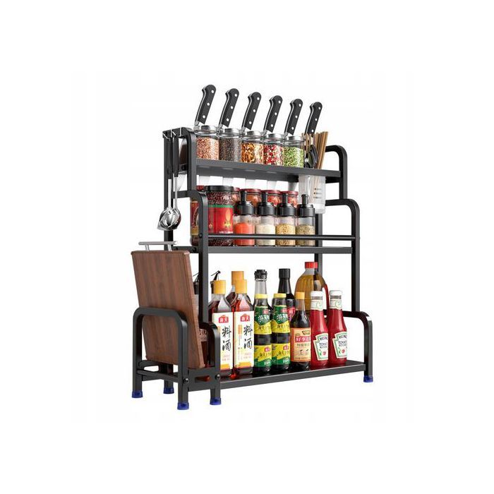KITCHEN STANDING STOCKTAIL ORGANISER 3-tiers