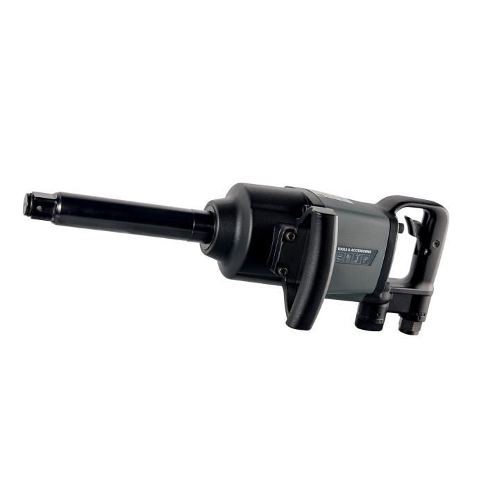 Clé à Choc Pneumatique ABAC G-101 - Couple 350 Nm, Pression Max 6 Bar - Coffret Avec 10 Douilles 1/2"