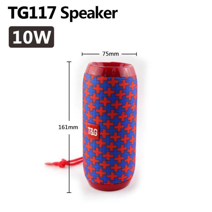 T&G TG117 Altoparlante Portatile Bluetooth Wireless Basso Impermeabile USB - Foto 10